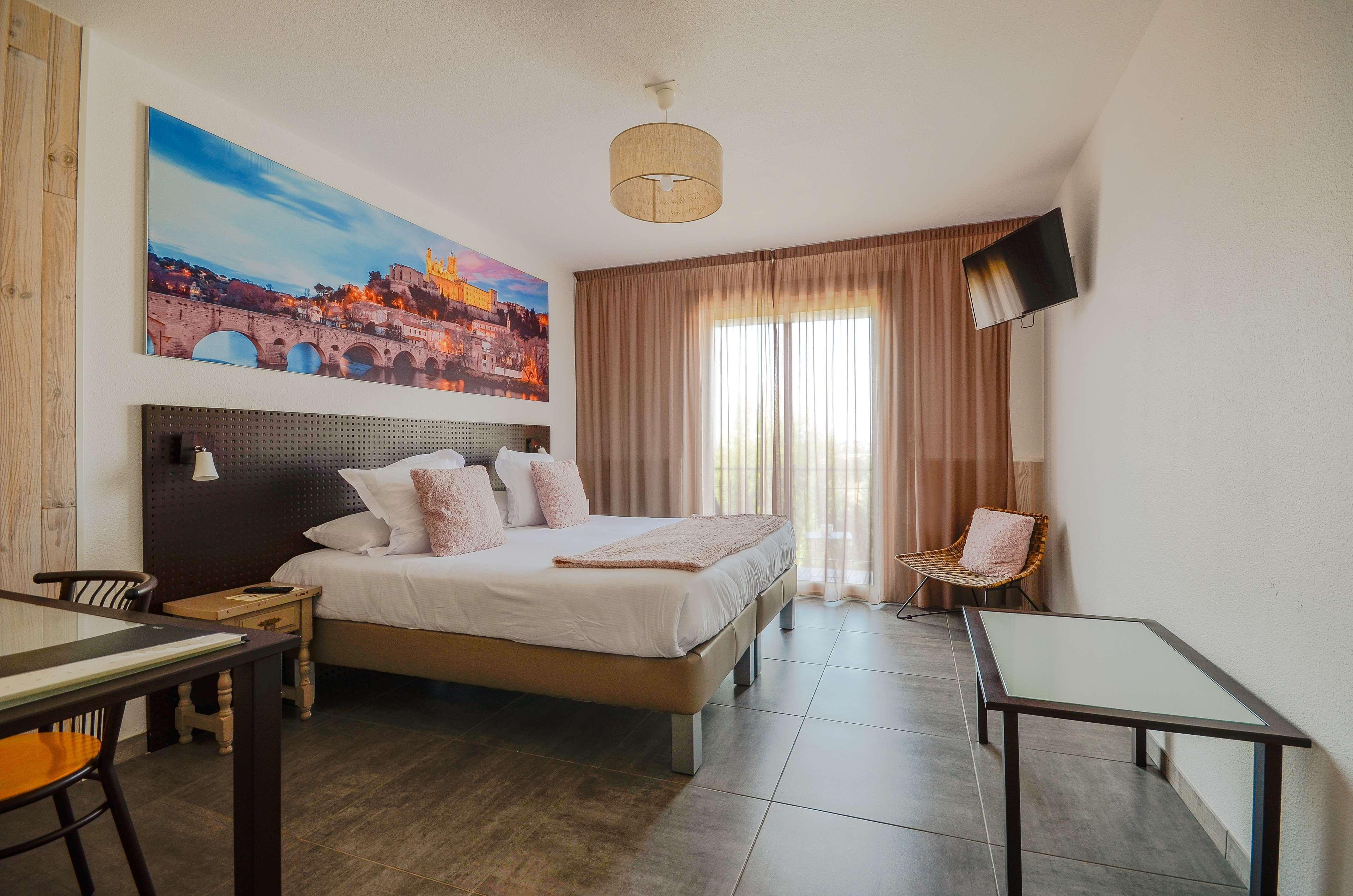 ชัวร์ โฮเทล บาย เบสต์ เวสเทิร์น เบซิเยร์ เลอ โมเนสตี Hotel Boujan-sur-Libron ภายนอก รูปภาพ
